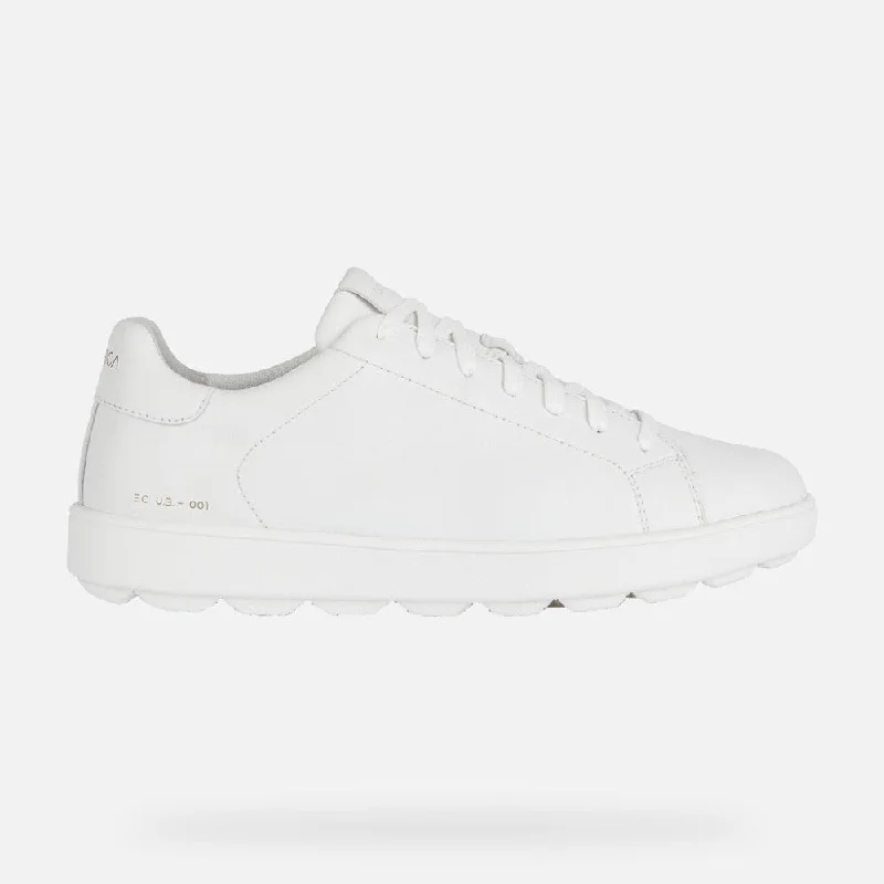 Geox Men's Spherica ECUB-1 White Leather